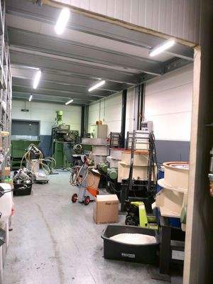 Halle Pulverbeschichtung