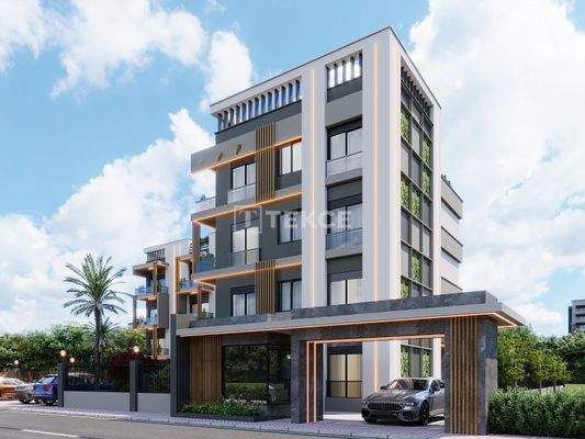 2-Bedroom Apartment in a Complex with a Pool in Antalya