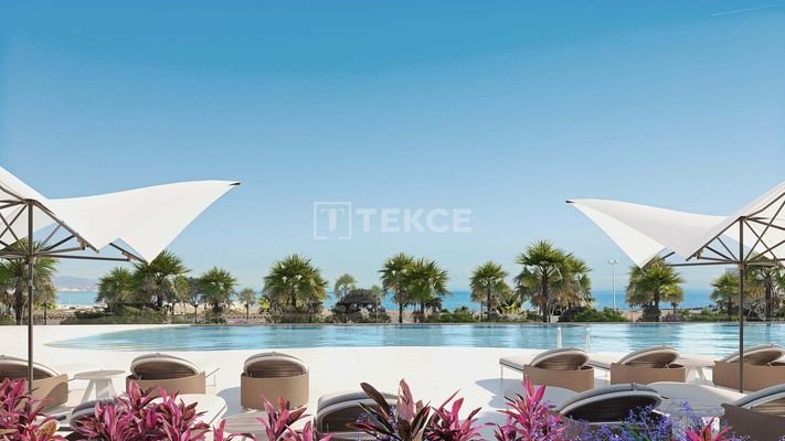 New Apartments with Sea View in Malaga Termica Beach Project