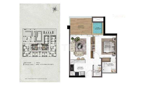 Poolside Properties with 3 Years Post Handover in Dubailand