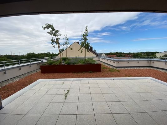 Dachterrasse mit Dachgarten