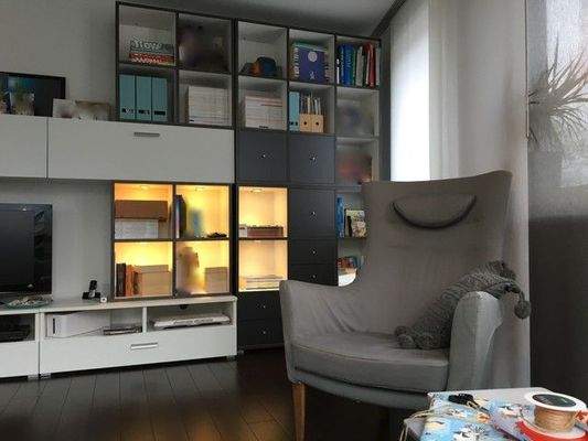 Wohnbereich/ Galerie