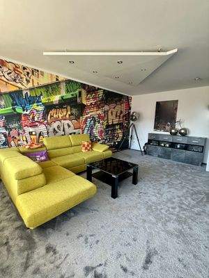 Wohnzimmer - Blick vom Balkon