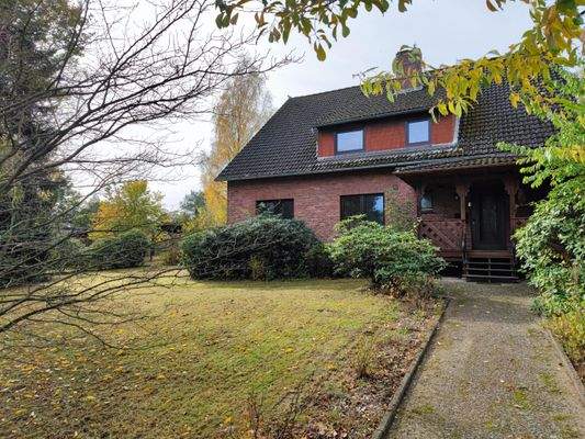 Blick auf Hauseingang