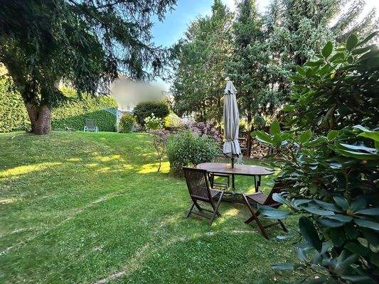 Garten hinter dem Haus