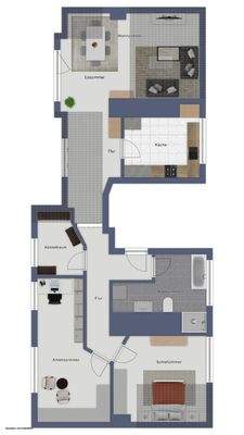 Grundriss Dachgeschoss