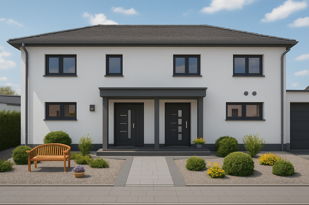 Visualisierung Doppelhaushälfte