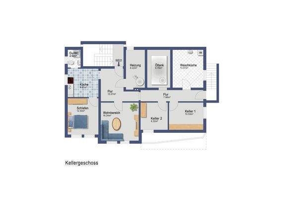 Grundriss Kellergeschoss