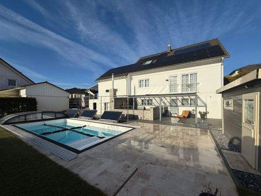 Gebäudeansicht Gartenseite 