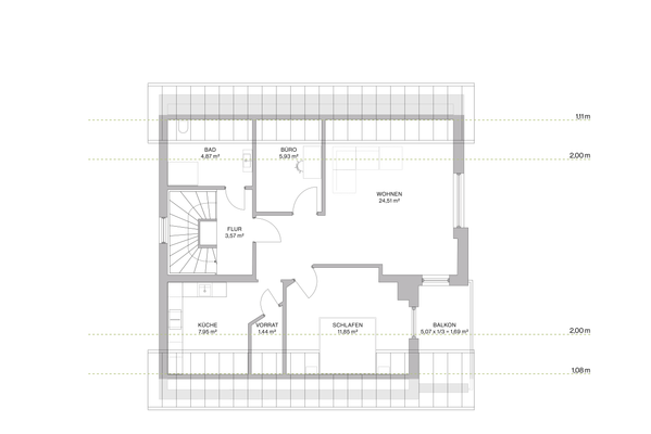Grundriss Dachgeschoss