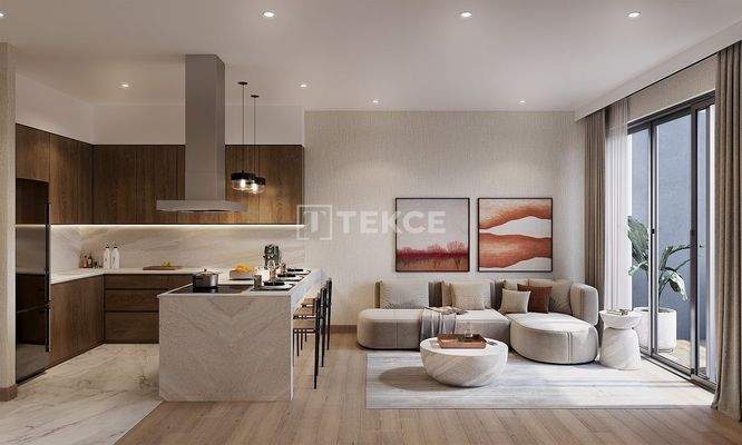 Investment-Friendly Apartments Near Metro Station in Ataşehir