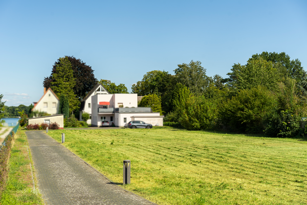 Hinterer Teil des Baugrundstücks