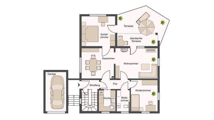 Grundriss Erdgeschoss