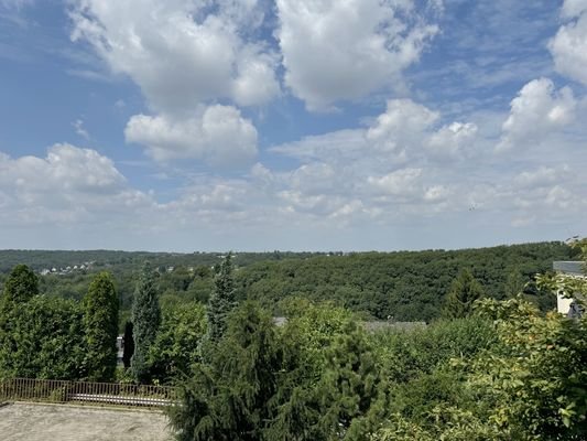 Blick vom Balkon