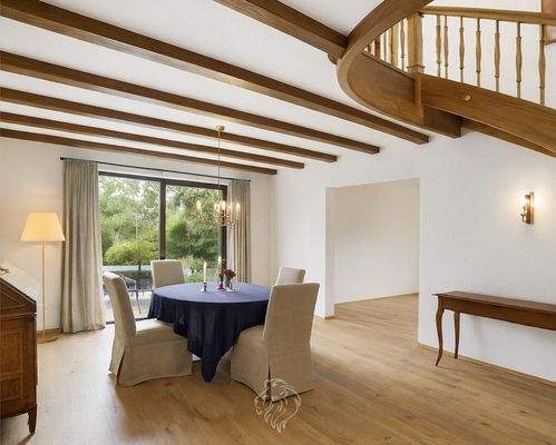 Wohnbereich EG visualisiert 