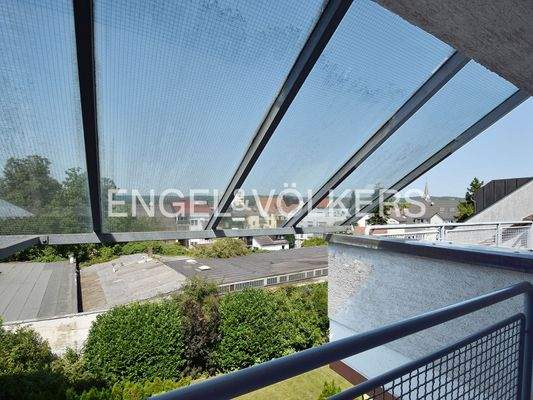 Blick aus dem Treppenhaus