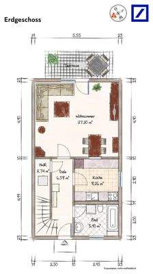 Grundriss Erdgeschoss