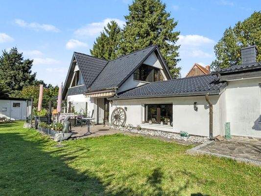 Einfamilienhaus Seitenansicht