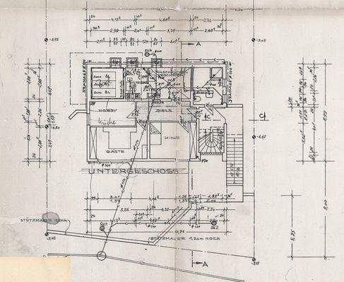 Grundriss Untergeschoss