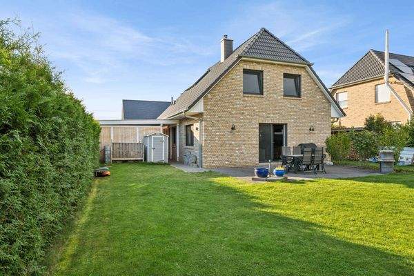 Rückansicht des Hauses