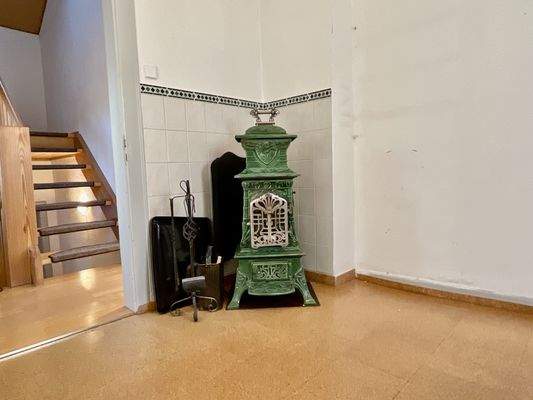 Schmuckstück zum Heizen im Büro