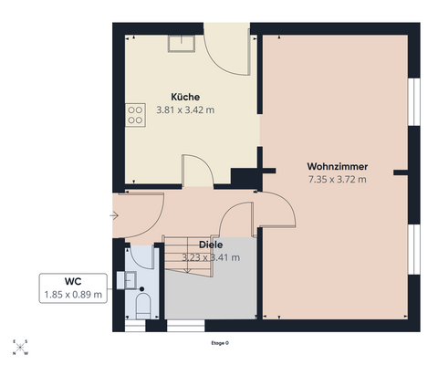 Grundriss Erdgeschoss