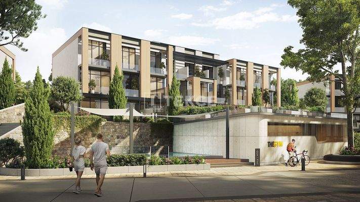 3-Storey Villas with Gardens in a Gated Complex in Başakşehir