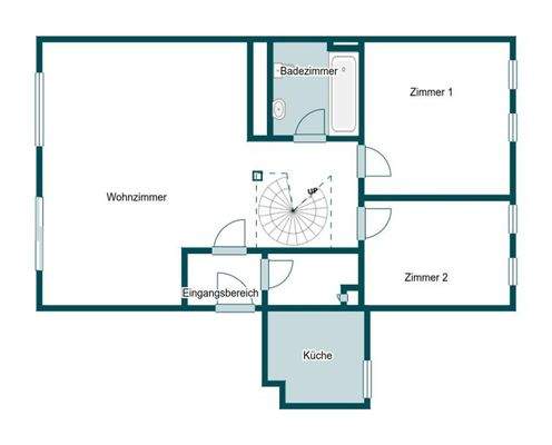 Grundriss Skizze 3.OG