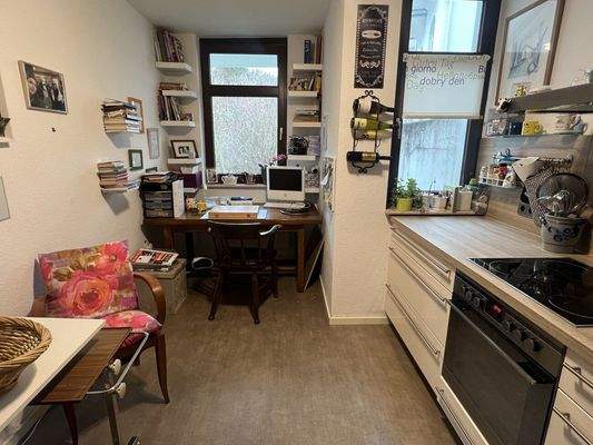 Platz für einen Esstisch