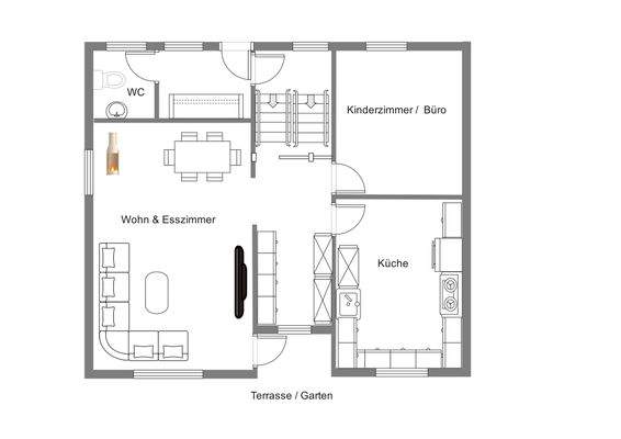 Grundriss Erdgeschoss