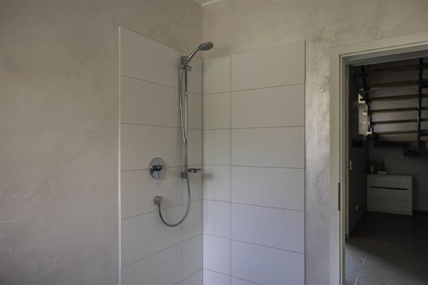 ... mit ebener Dusche