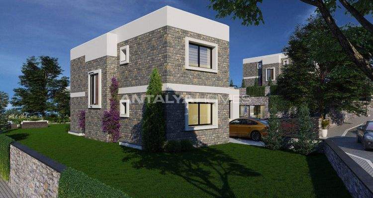 Sea View Villas Close to Sea in Bodrum Gumusluk