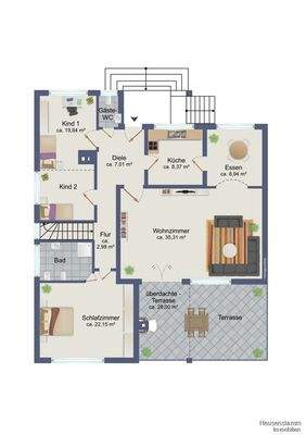 Grundriss - Erdgeschoss