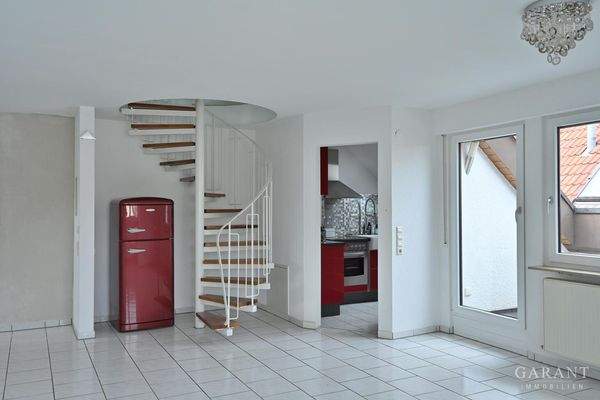 Treppe zum Schlafzimmer