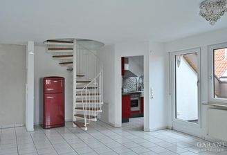 Treppe zum Schlafzimmer