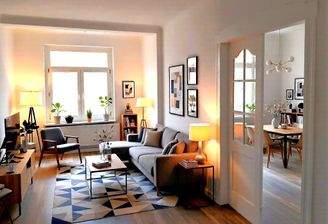 möbliertes Zimmerbeispiel