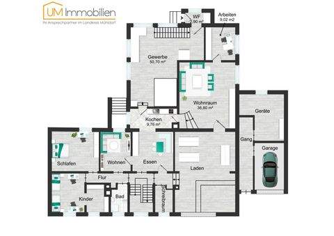 Trostberg Renditeobjekte, Mehrfamilienhäuser, Geschäftshäuser, Kapitalanlage