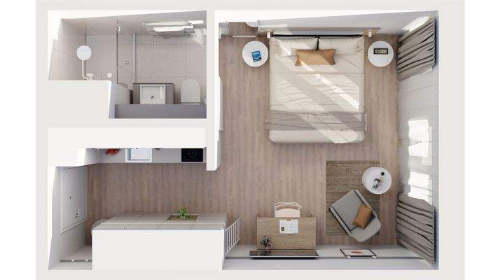 HAVENS LIVING Frankfurt Apartment Zen