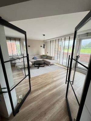 Glasflügeltüren Wohn- und Esszimmer