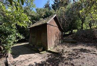 Freizeithütte von außen