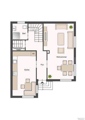 Grundriss Erdgeschoss