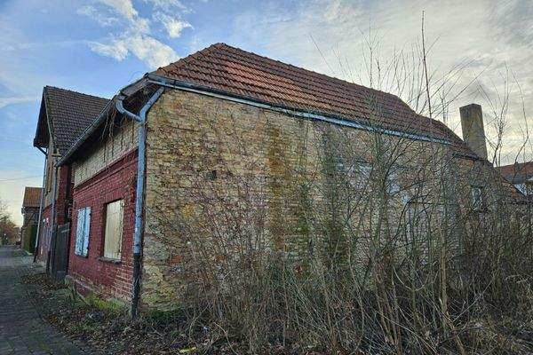 Außenwand Hausrückseite