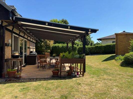 überdachte Terrasse