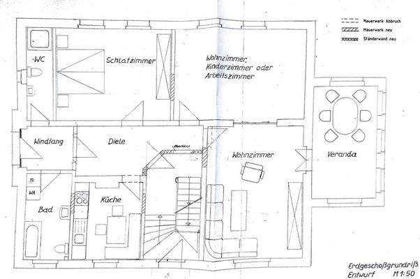 Grundriss EG Entwurf