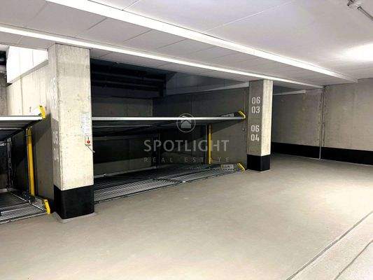 Stellplatz in TG - Duplex