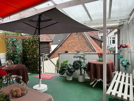Terrasse auf mehreren Ebenen