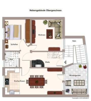 Haus 2 - Obergeschoss