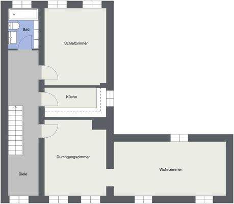 Grundriss Obergeschoss