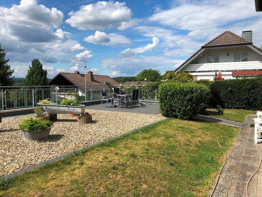 Terrasse mit Ausblick