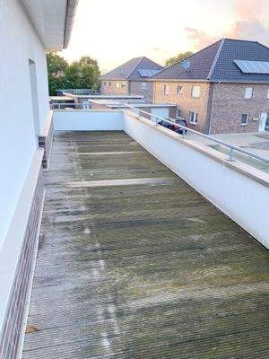 Dachterrasse, ca. 20qm groß